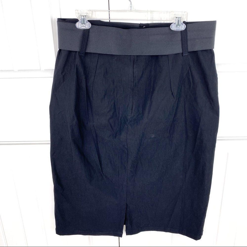 RockSteady Rockabilly Pinup Midi Pencil Skirt Belt - Picture 3 of 6